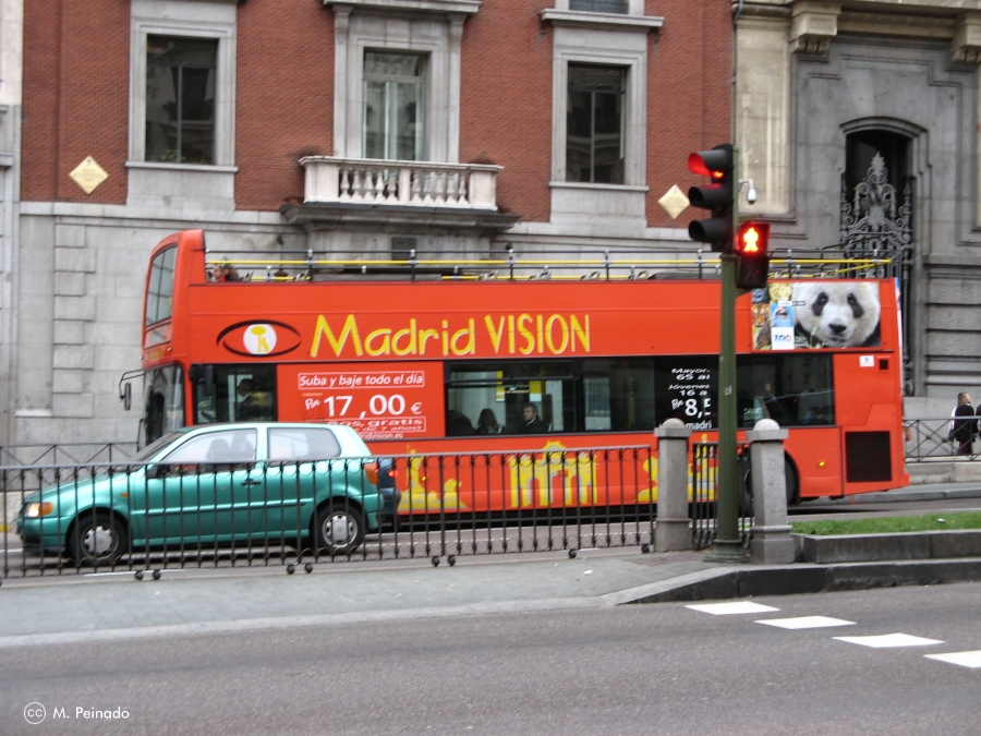 Rutá panóramica en autobús por Madrid
