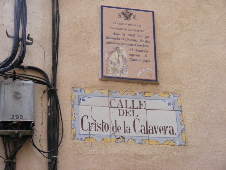 Calle del Cristo de la Calavera en Toledo