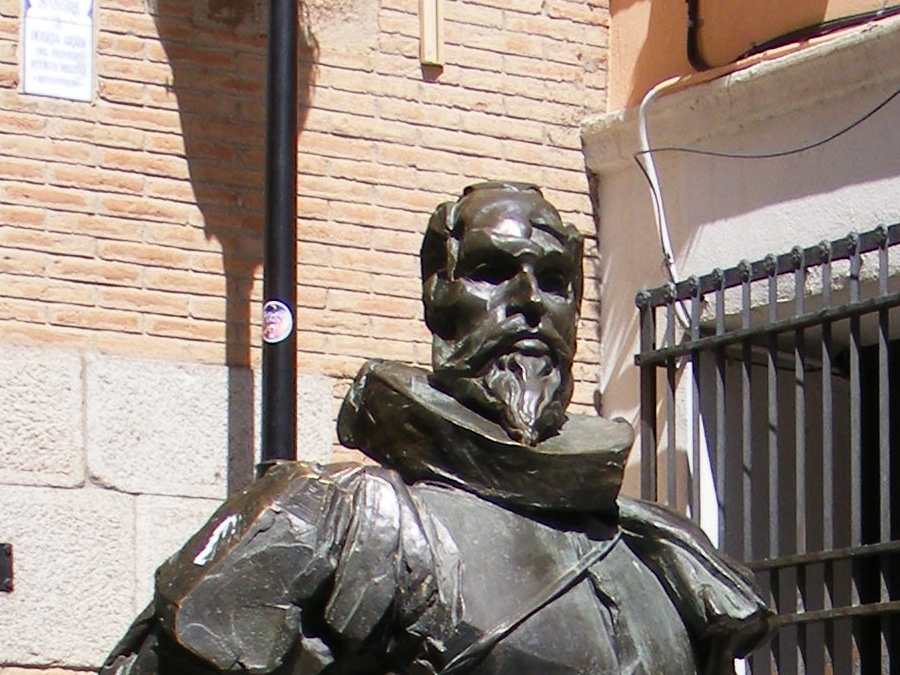 Estatua de Cervantes - Ruta Toledo Literario para Colegios e Institutos