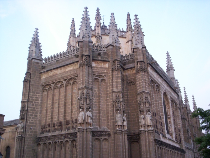 Detalle del Monasterio de San Juan de los Reyes en Toledo