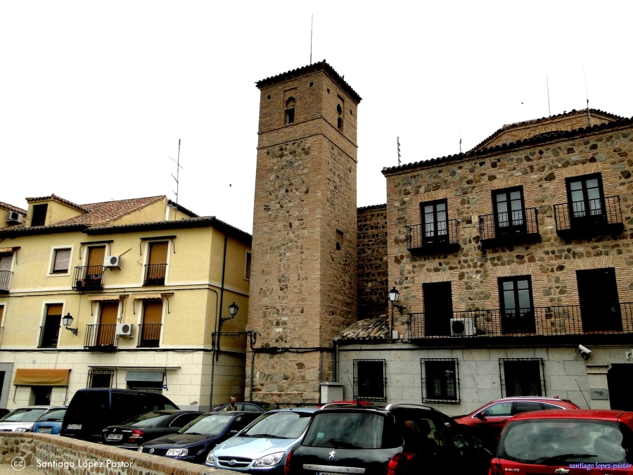 Torre de la antigua iglesia de San Cristóbal en Toledo